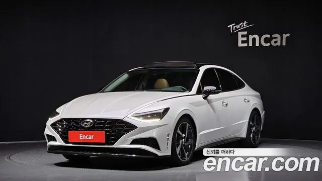 Hyundai Sonata (DN8) 2020 Белый из Кореи