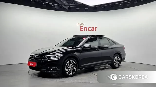 Volkswagen 7th Generation of Jetta 2021 Черный из Кореи