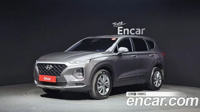 Hyundai Santa Fe TM 2018 Серый из Кореи