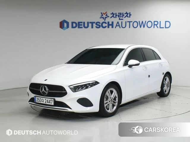 Mercedes-Benz A-Class W177 2024 Белый из Кореи