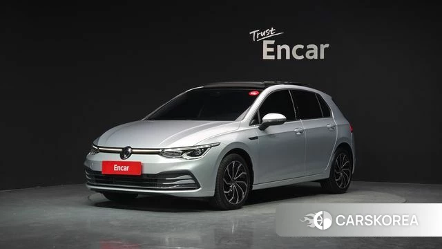 Volkswagen Golf 8th Generation 2022 Серебряный из Кореи