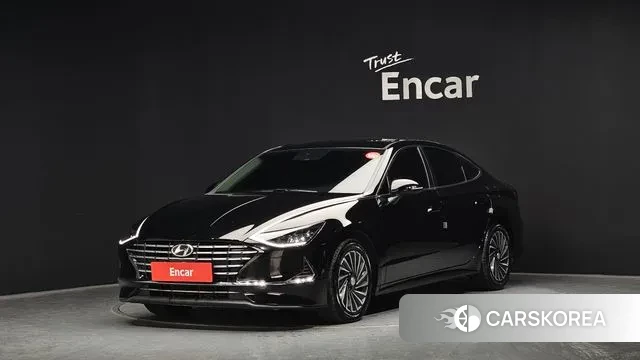 Hyundai Sonata Hybrid (DN8) 2021 Черный из Кореи