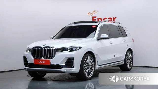 BMW X7 (G07) 2020 Белый из Кореи