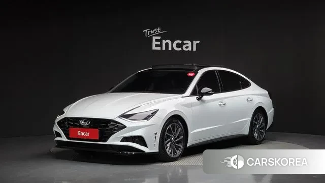 Hyundai Sonata (DN8) 2021 Белый из Кореи