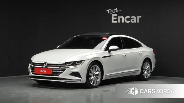 Volkswagen Arteon 2023 Белый из Кореи