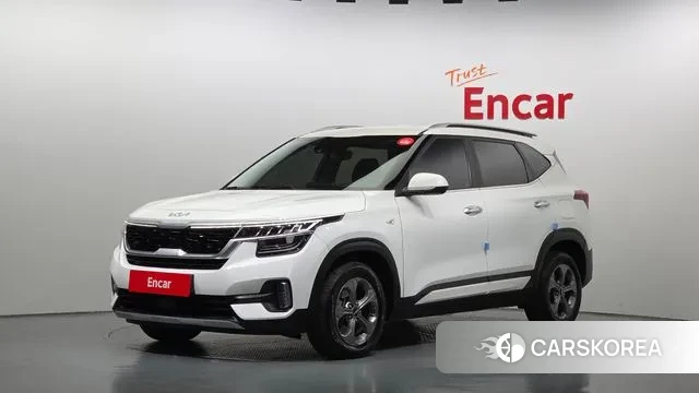 Kia Seltos 2022 Белый из Кореи