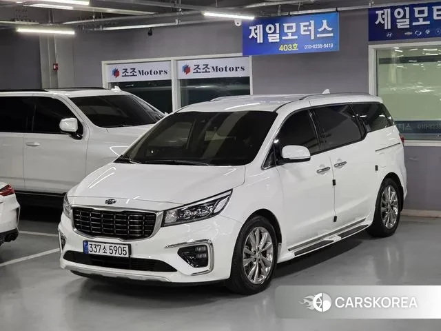Kia The New Carnival 2019 Жемчужный цвет из Кореи