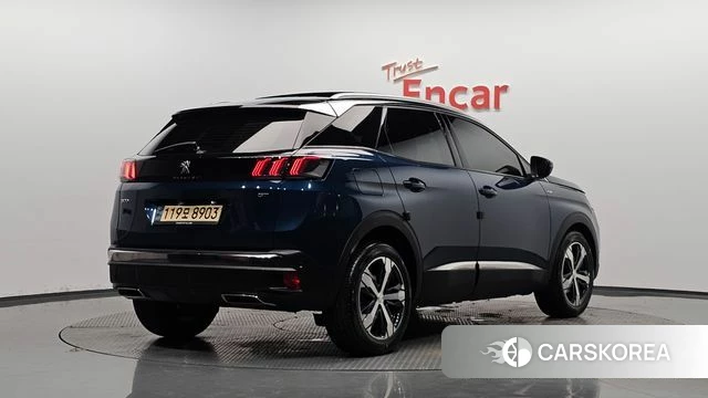 Peugeot 3008 second generation 2022 Синий из Кореи
