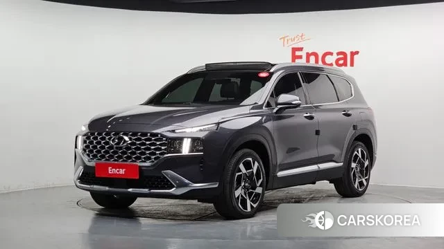 Hyundai The New Santa Fe 2020 Серый из Кореи