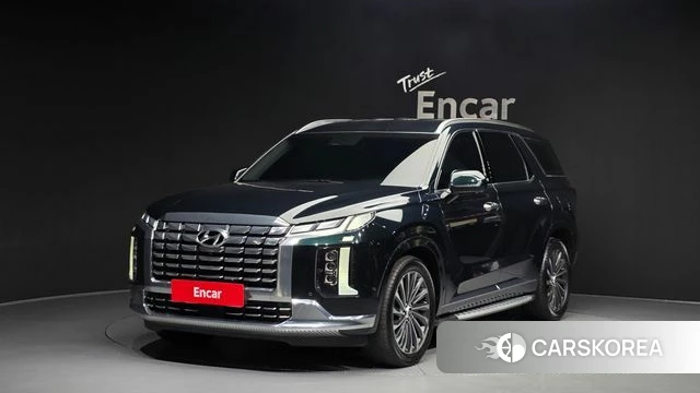 Hyundai The New Palisade 2023 Зеленый из Кореи