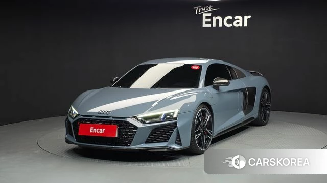 Audi R8 (4S) 2021 Небесно-голубой из Кореи