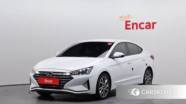 Hyundai The New Avante AD 2020 Белый из Кореи
