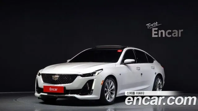Cadillac CT5 2020 Белый из Кореи