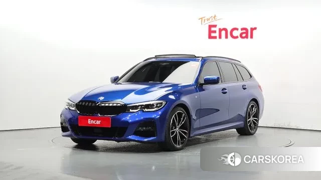 BMW 3 Series (G20) 2021 Синий из Кореи