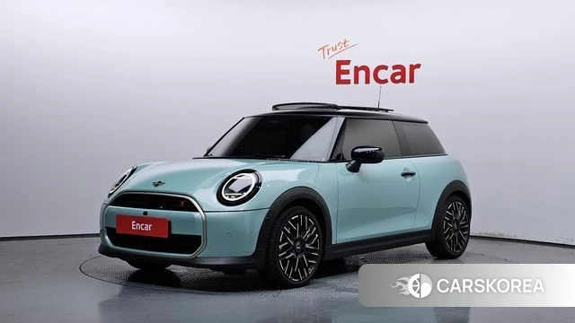 Mini Cooper S 2024 Небесно-голубой из Кореи