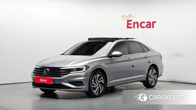Volkswagen 7th Generation of Jetta 2021 Серебристо-серый из Кореи