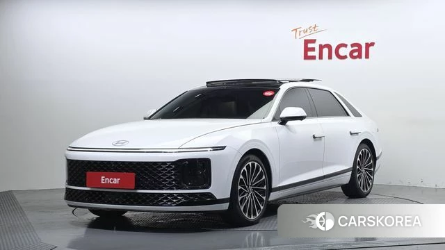 Hyundai Grandeur (GN7) 2024 Белый из Кореи