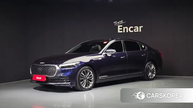 Kia The New K9 2nd generation 2022 Синий из Кореи