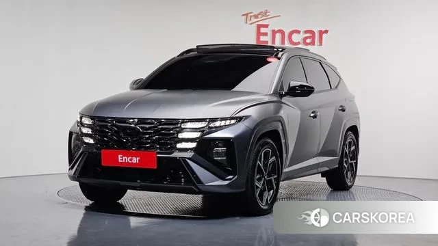 Hyundai The New Tucson (NX4) 2024 Серый из Кореи