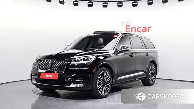 Lincoln Aviator 2nd generation 2020 Черный из Кореи