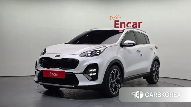 Kia Sportage The Bold 2018 Белый из Кореи