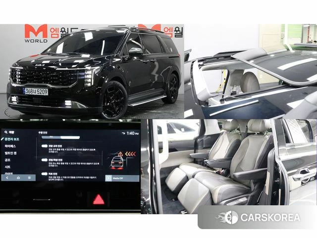 Kia The New Carnival 4th Generation 2025 Черный из Кореи