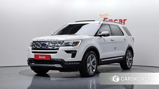 Ford Explorer 2018 Белый из Кореи
