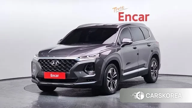 Hyundai Santa Fe TM 2019 Серый из Кореи