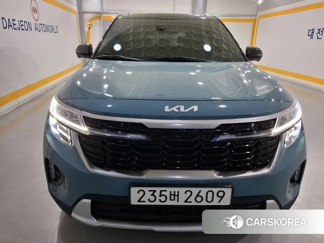 Kia The New Seltos 2024 Небесно-голубой из Кореи