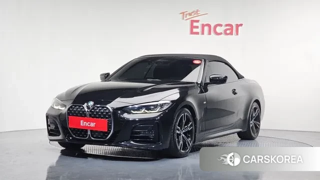 BMW 4 Series (G22) 2021 Черный из Кореи