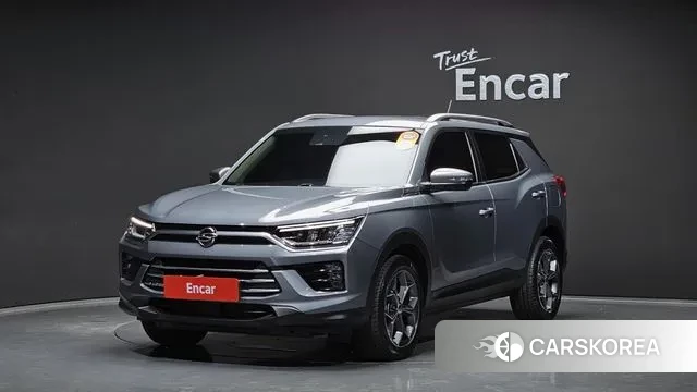 Ssangyong Beautiful Korando 2020 Серебристо-серый из Кореи