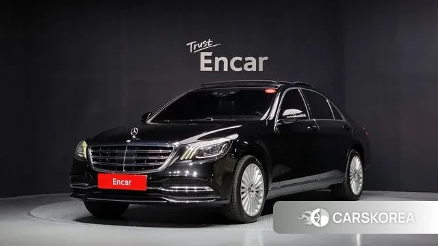 Mercedes-Benz S-Class W222 2020 Черный из Кореи