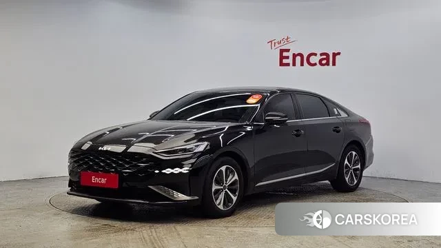 Kia K8 Hybrid 2022 Черный из Кореи