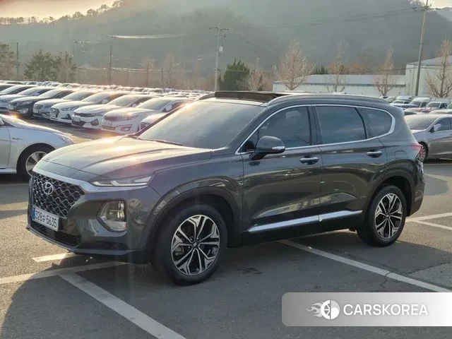 Hyundai Santa Fe TM 2018 Серый из Кореи