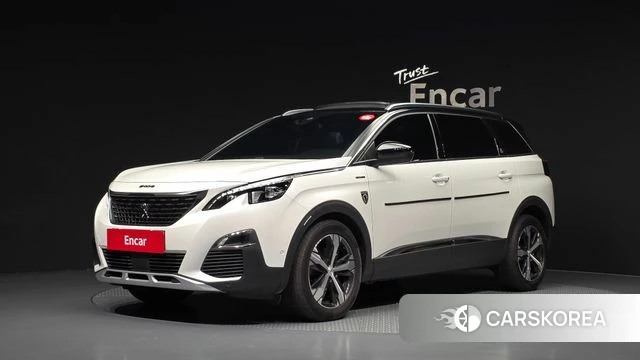 Peugeot 5008 second generation 2021 Белый из Кореи