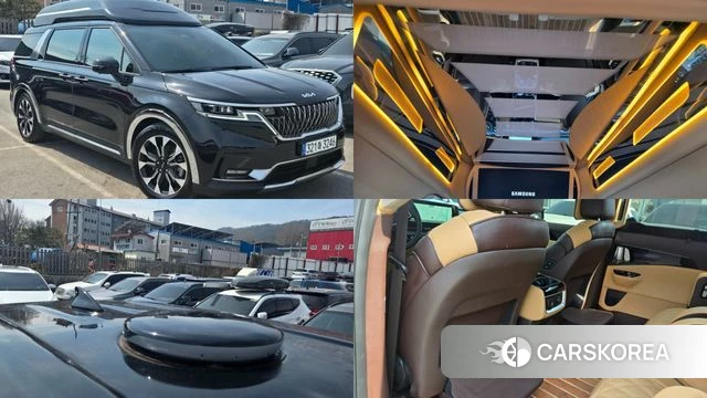 Kia Carnival 4th generation 2022 Черный из Кореи