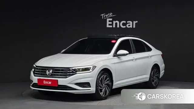 Volkswagen 7th Generation of Jetta 2021 Белый из Кореи