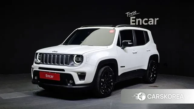 Jeep Renegade 2023 Белый из Кореи