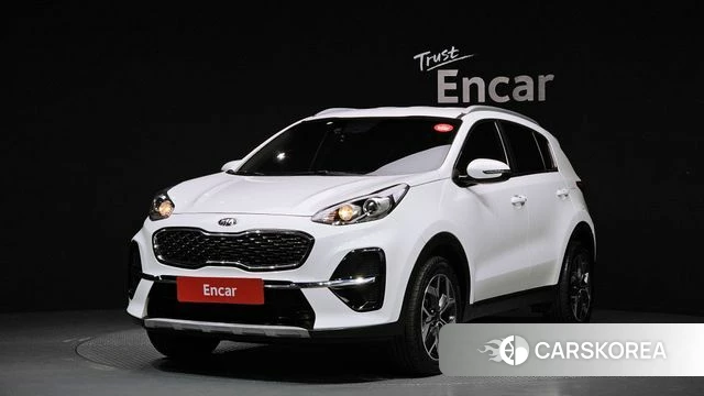 Kia Sportage The Bold 2021 Белый из Кореи