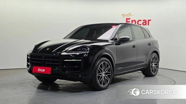Porsche Cayenne (PO536) 2025 Черный из Кореи