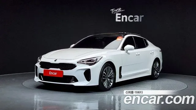 Kia Stinger 2019 Белый из Кореи