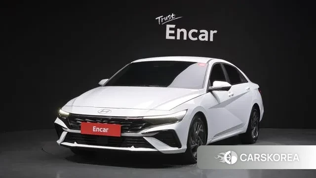 Hyundai The New Avante (CN7) 2023 Белый из Кореи