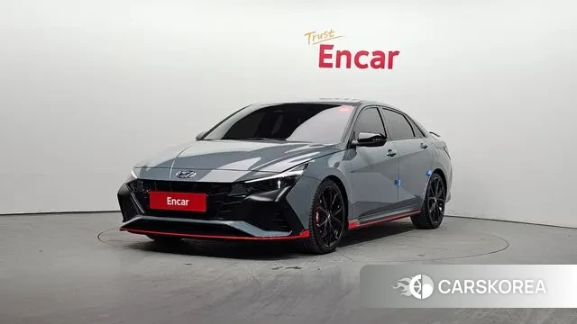 Hyundai Avante (CN7) 2022 Серый из Кореи