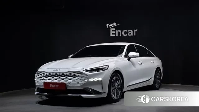 Kia K8 Hybrid 2022 Белый из Кореи