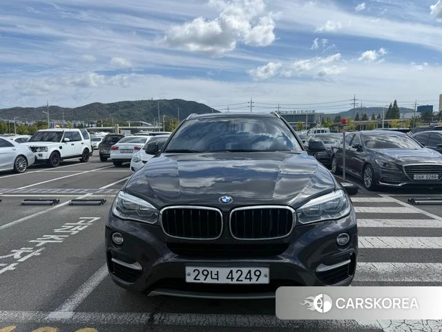 BMW X6 (F16) 2018 Серый из Кореи