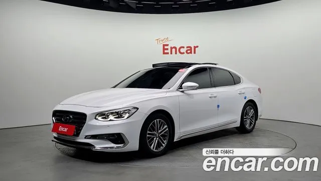 Hyundai Grandeur IG 2018 Белый из Кореи