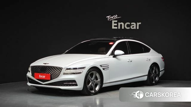 Genesis G80 (RG3) 2021 Белый из Кореи