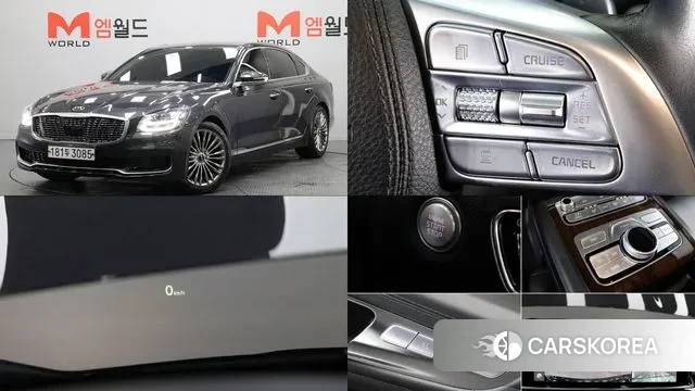 Kia More K9 2018 Серый из Кореи