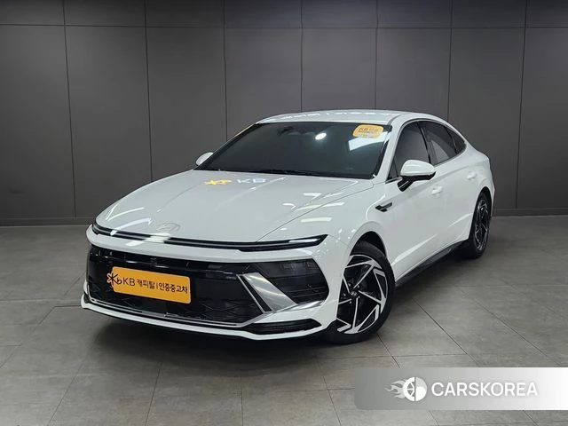 Hyundai Sonata D Edge Hybrid (DN8) 2024 Белый из Кореи