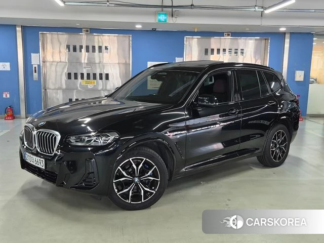 BMW X3 (G01) 2024 Черный из Кореи